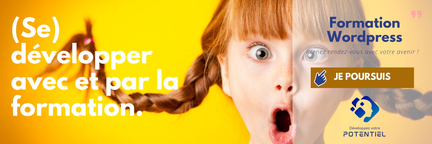 Développer avec et par la formation ! Formation WordPress